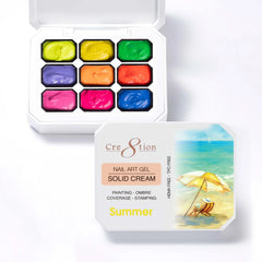 Cre8tion Nail Art Gel Solid Cream