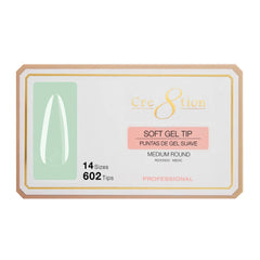 Cre8tion Soft Gel Tips - Round