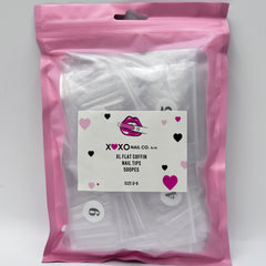 XL Flat Coffin Nail Tips (Bag)