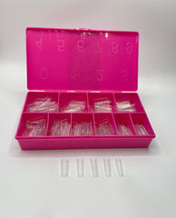 XL Flat Coffin Nail Tips