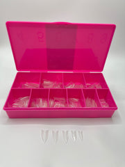 XL Flat Stiletto Nail Tips