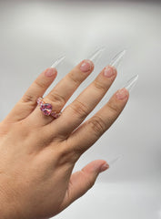 XL Flat Stiletto Nail Tips