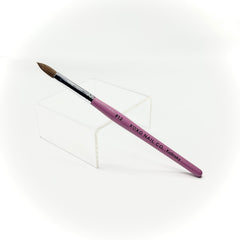 Pink Kolinsky Brush