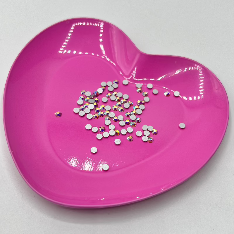 100pc Preciosa Crystal Rhinestones Flat Back Clear AB Size #12 For Nail Art