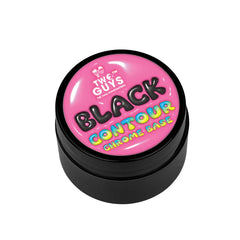 2Guys Black Contour Chrome Base Non-Wipe