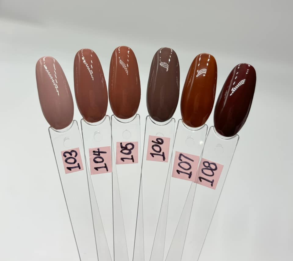 Gel Polish Colors (Colors 97-156)