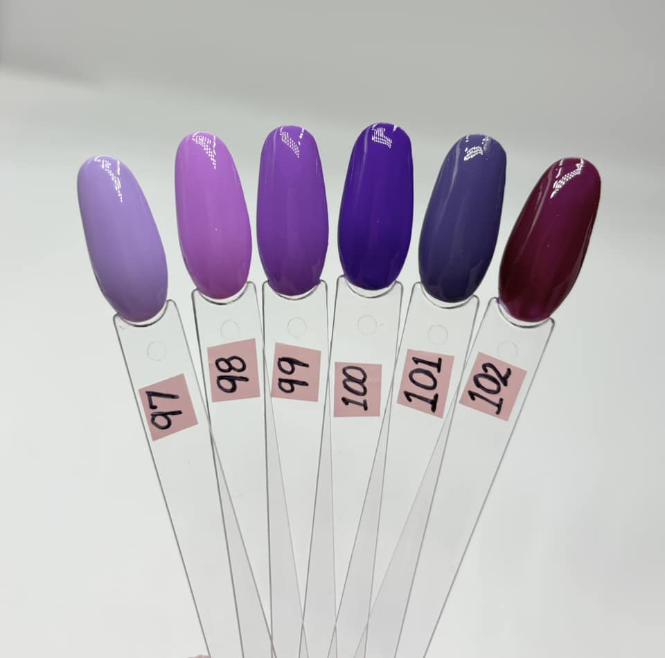 Gel Polish Colors (Colors 97-156)