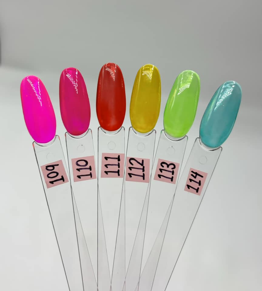 Gel Polish Colors (Colors 97-156)