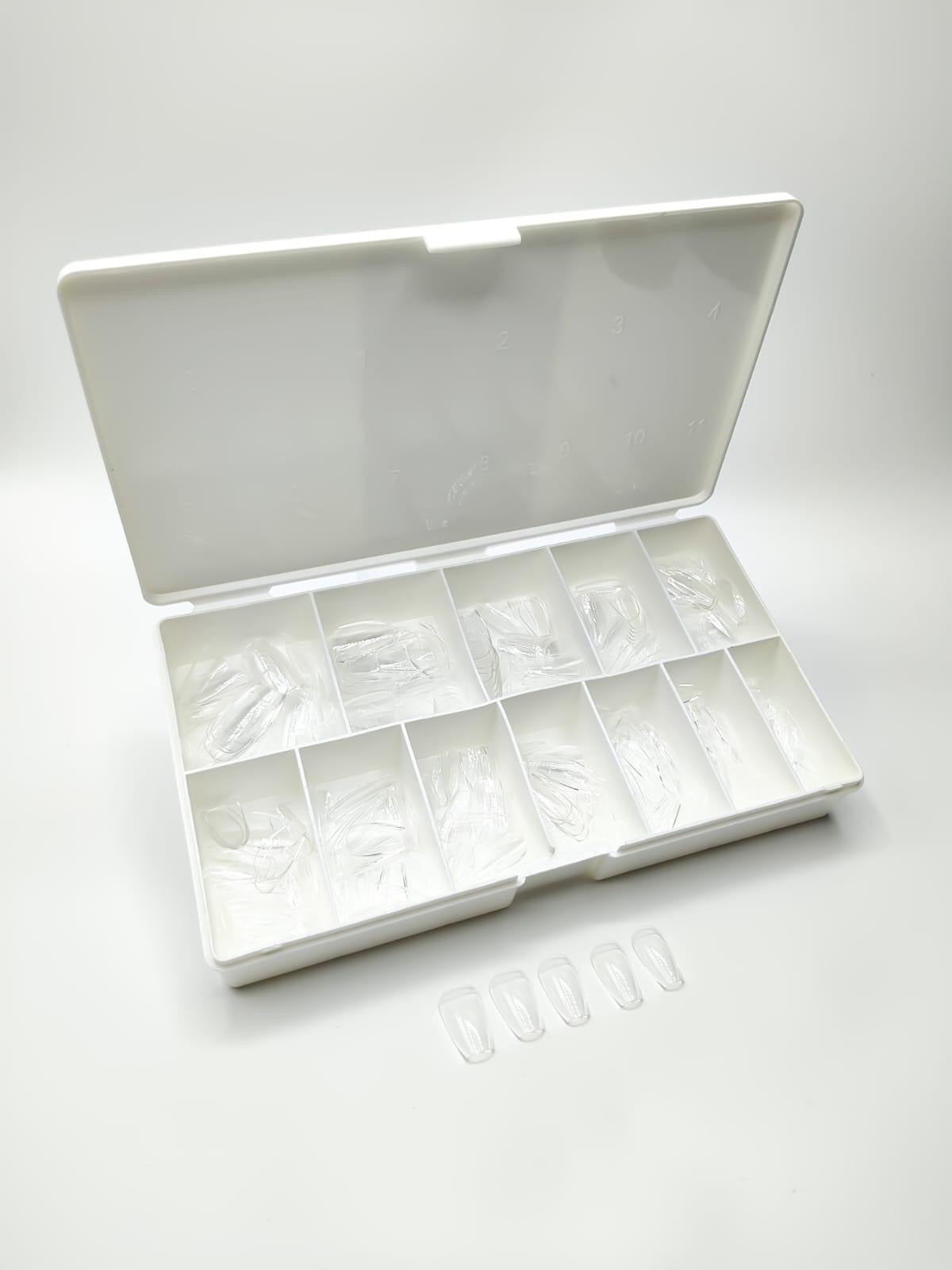 Soft Gel Tips (Short Coffin)