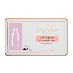 Cre8tion Soft Gel Tips - Stiletto