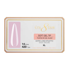 Cre8tion Soft Gel Tips - Stiletto