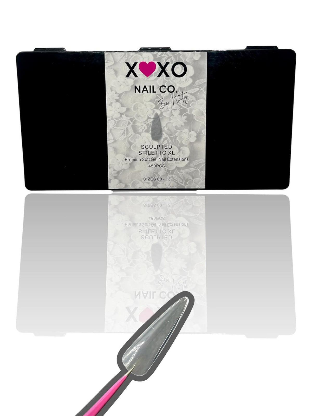 XOXO Sculpted Stiletto XL Soft Gel Tips