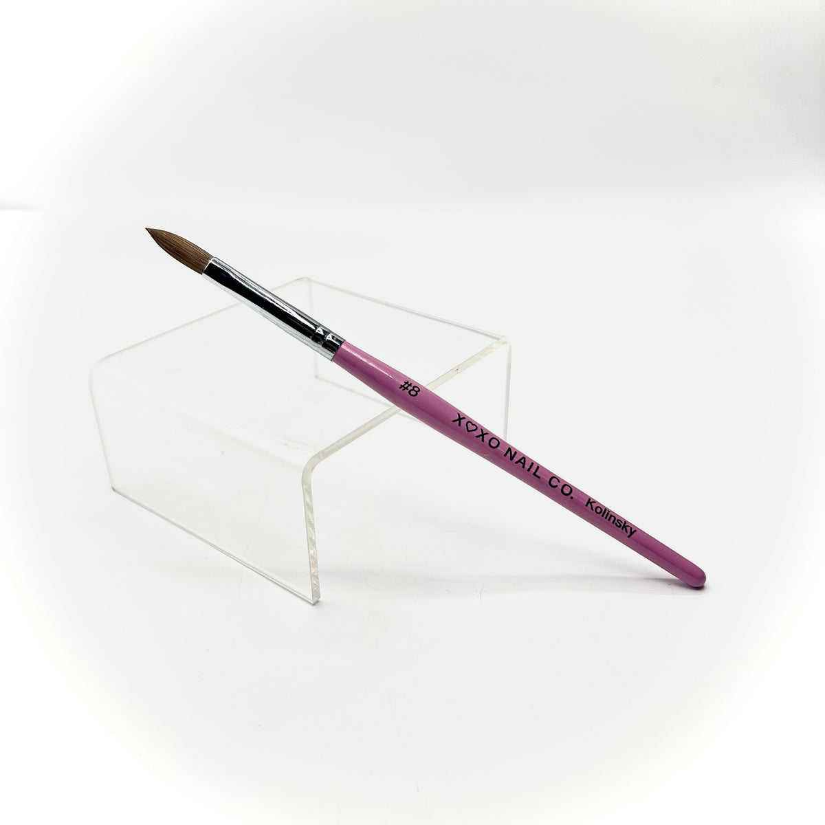 Pink Kolinsky Brush